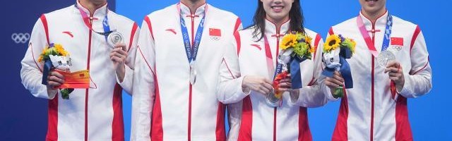 中国混接夺银仍有遗憾 徐嘉余：明年把纪录破回来